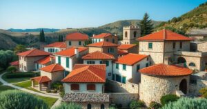 Case storiche in Sardegna in vendita a 1 euro, architettura tradizionale e paesaggi incantevoli.
