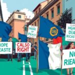 Manifestazione di lavoratori della salute a Cagliari, simbolo di unità e lotta per i diritti dei lavoratori.